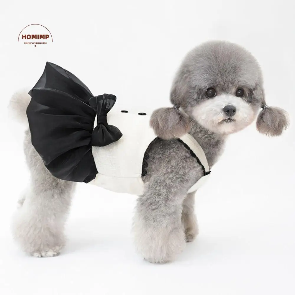 

Comfortable Soft Pet Summer Clothes Breathable Thin Design Pet Princess Dresses Fashion Cat Suspender Skirt Kittens