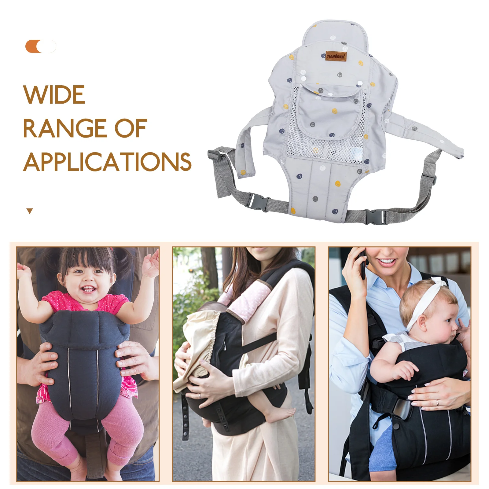 Waist Stool Strap Baby Hip Carrier Ergonomic Simple Infant Polyester Newborn Toddler