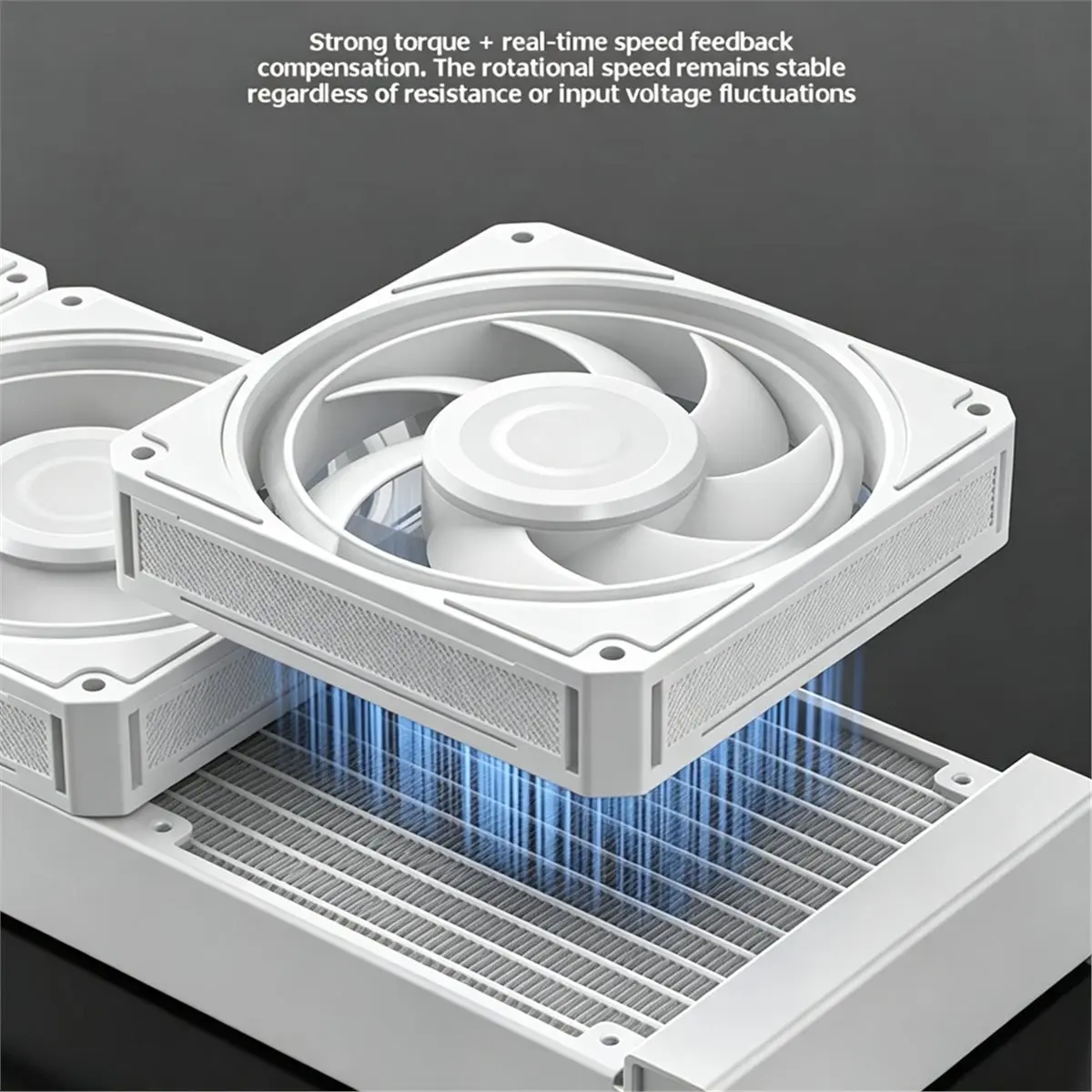 12CM Case Fan 12V 4PIN PWM Double Ball Bearing Large Air Volume Slient Cooling Fan for PC Gamer Radiator FAN
