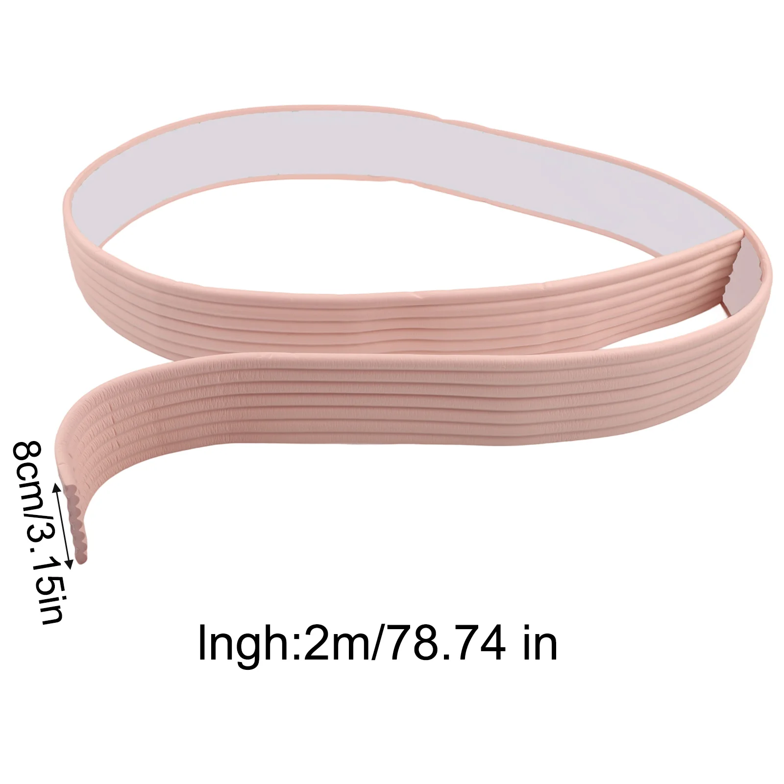 1 Roll Winter Pipeline Insulation Tape Outdoor Water Pipe Anti-freezing Strip Winter Foam Pipe Insulation Tape 2m×8cm