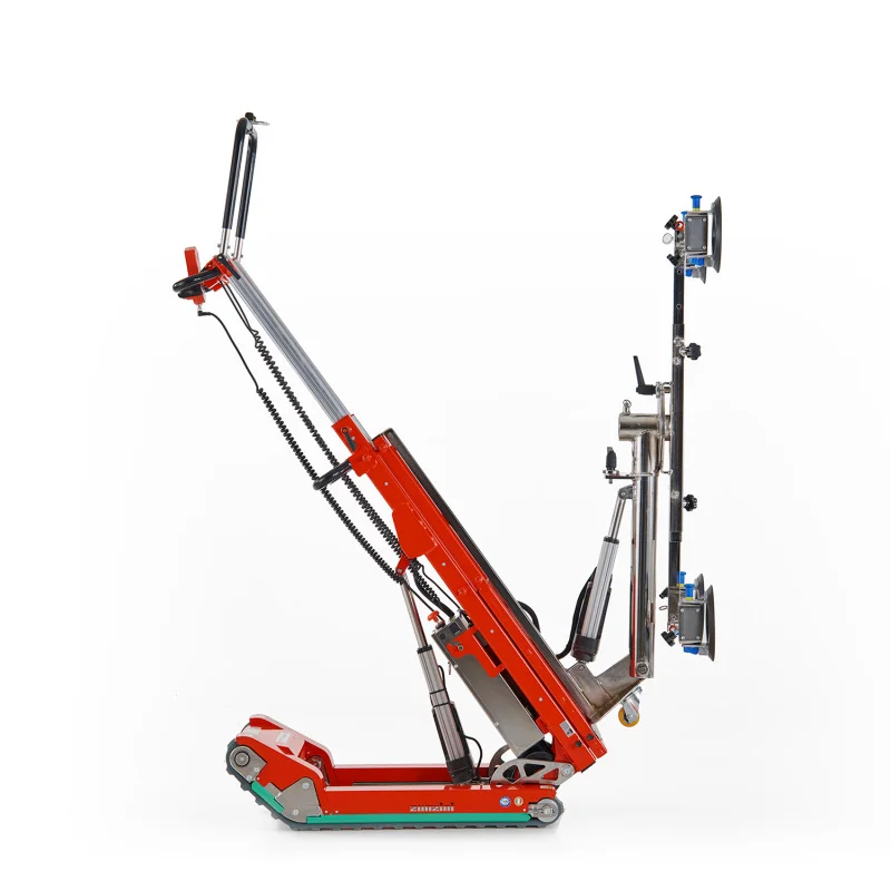 Custom.ZONZINI ربان رفع GL متسلق الدرج إيطاليا SKL-200-VET 200 كجم قدرة النقل تثبيت الألواح الزجاجية