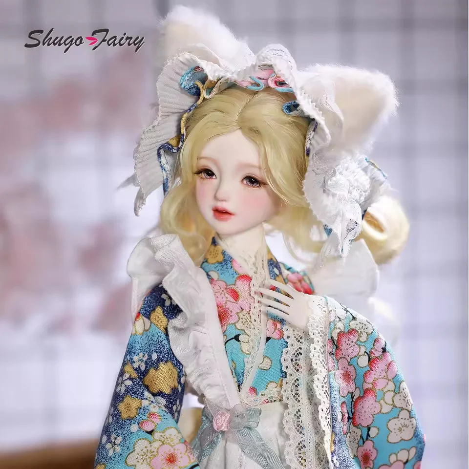 

ShugaFairy Koti B 1/4 BJD кукла в стиле аниме ручной работы поставляемая японская горничная полный комплект кимоно на заказ Коллекционная кукла