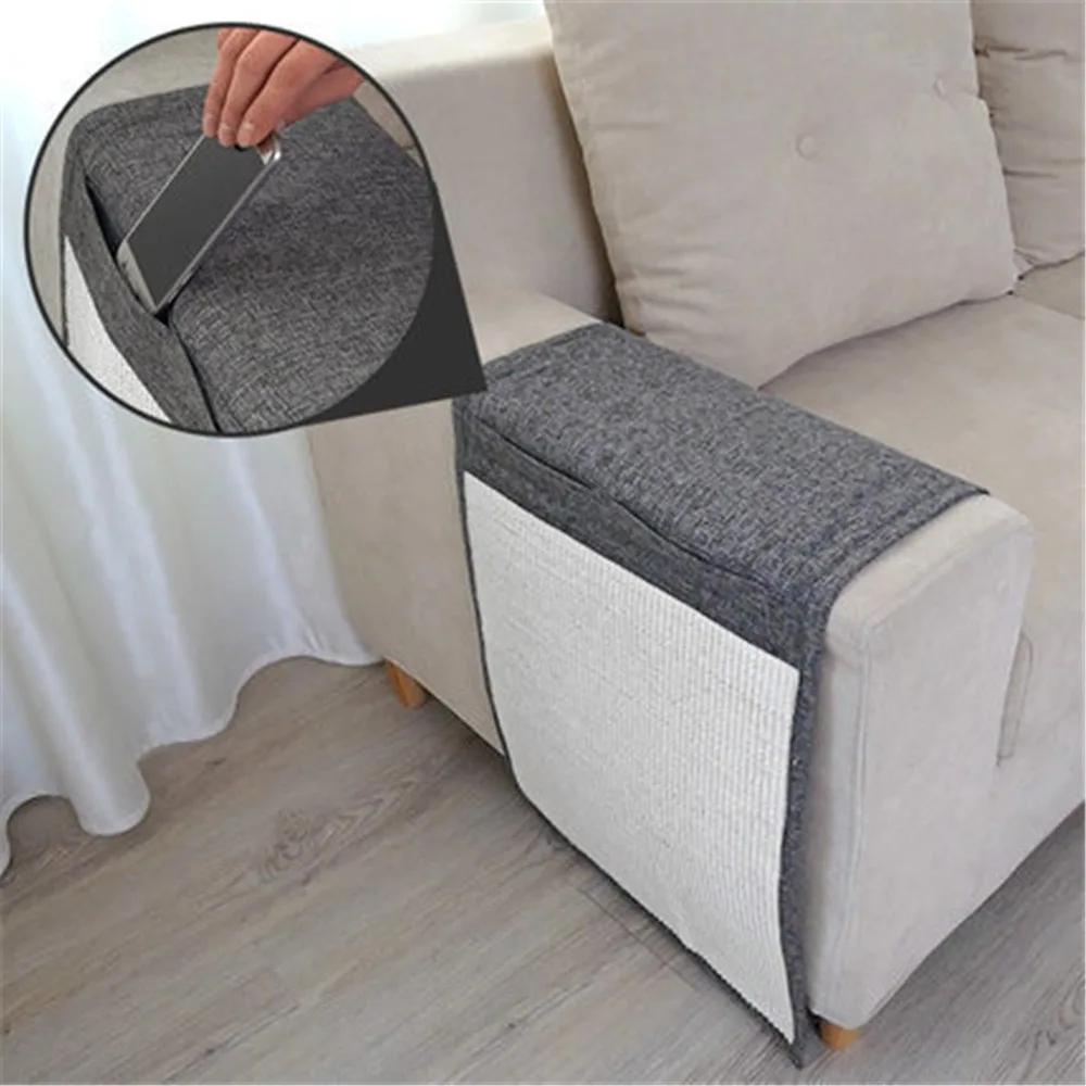 Sisal Mat Cat Claw Pad, Anti-cat Scratching Pad, Suitable for Sofa, Table Furniture, Cat Climbing Frame Protection