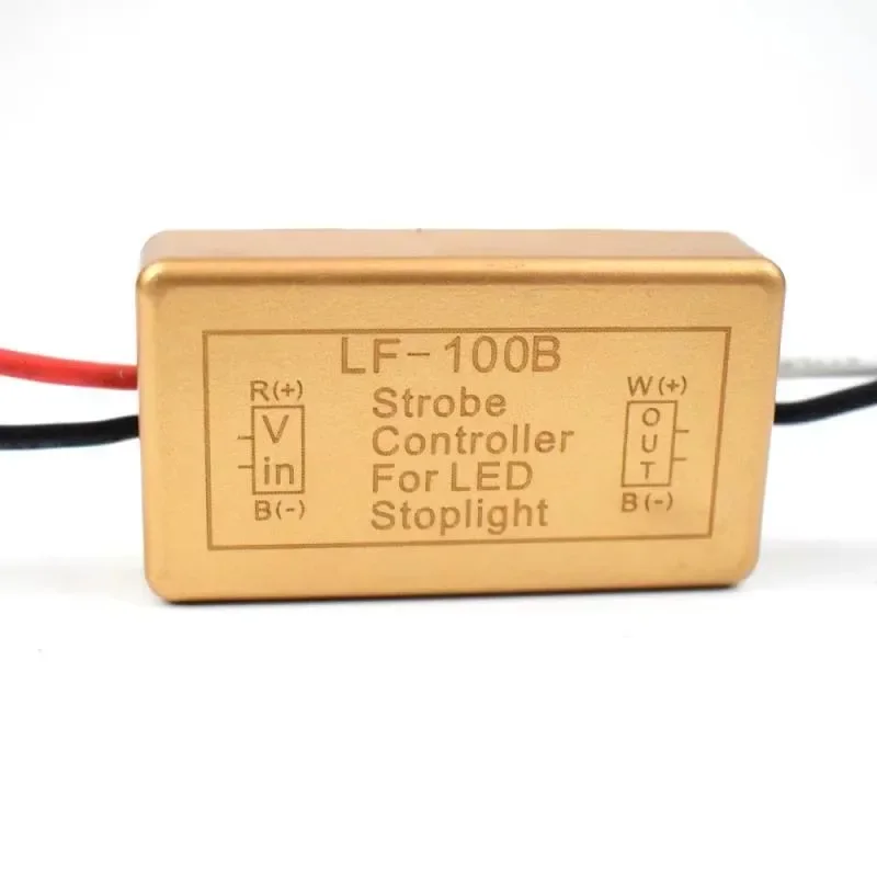 10PCS/set Brake Light Strobe Controller Stop Signal-Lamp Pulsing Control Module LF-100B/300B GS-100A/B Relays Car motorcycles