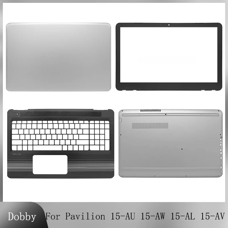 New For Pavilion 15-AU 15-AW 15-AL 15-AV TPN-Q172 TPN-Q175 Laptops LCD Back Cover Bezel Frame Palmrest Top Shell Bottom Case
