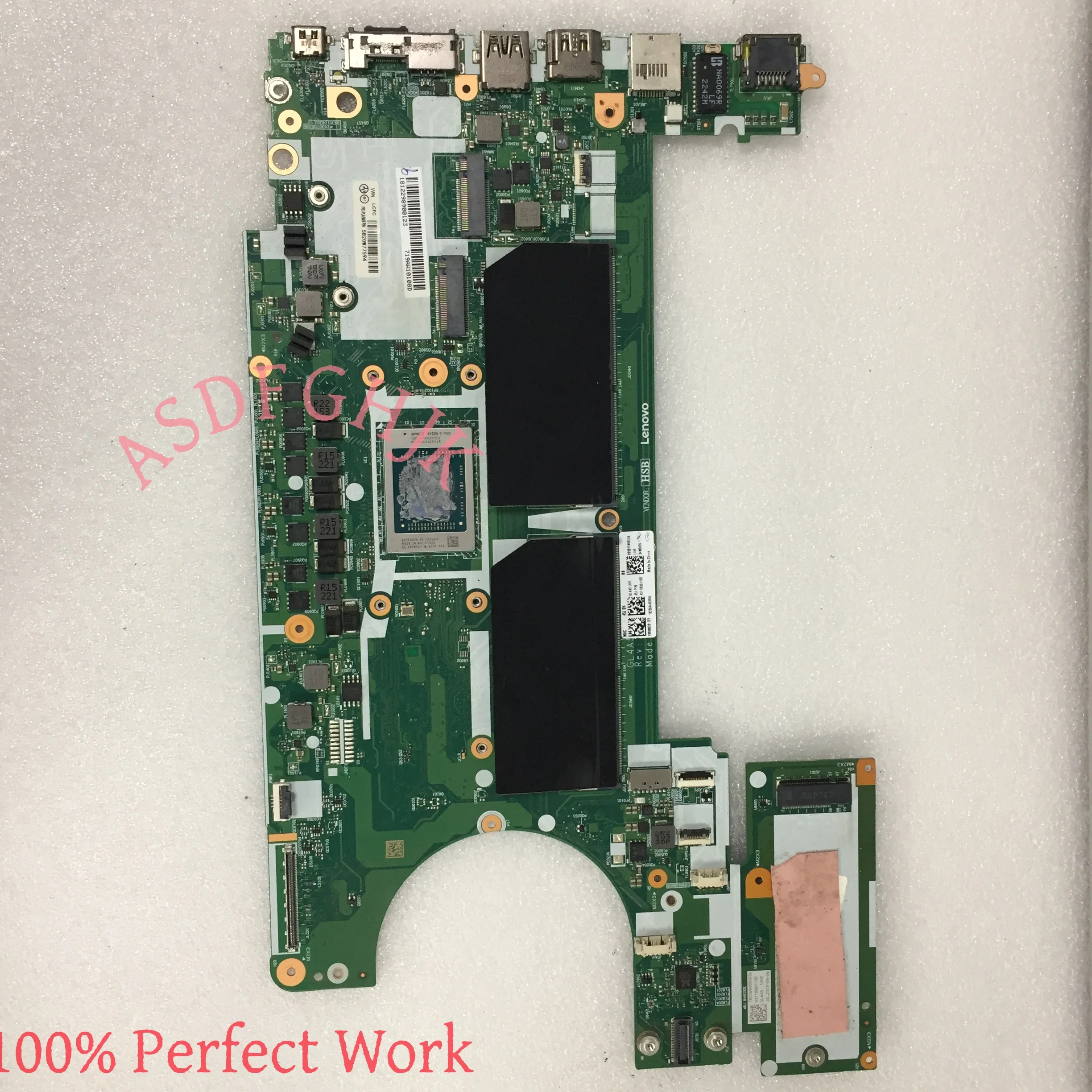 NM-C741 5B20W77594 For Lenovo ThinkPad GL4A5 GL5A5 L14/L15 Motherboard with R5 PRO 4650U 100% Perfect Work