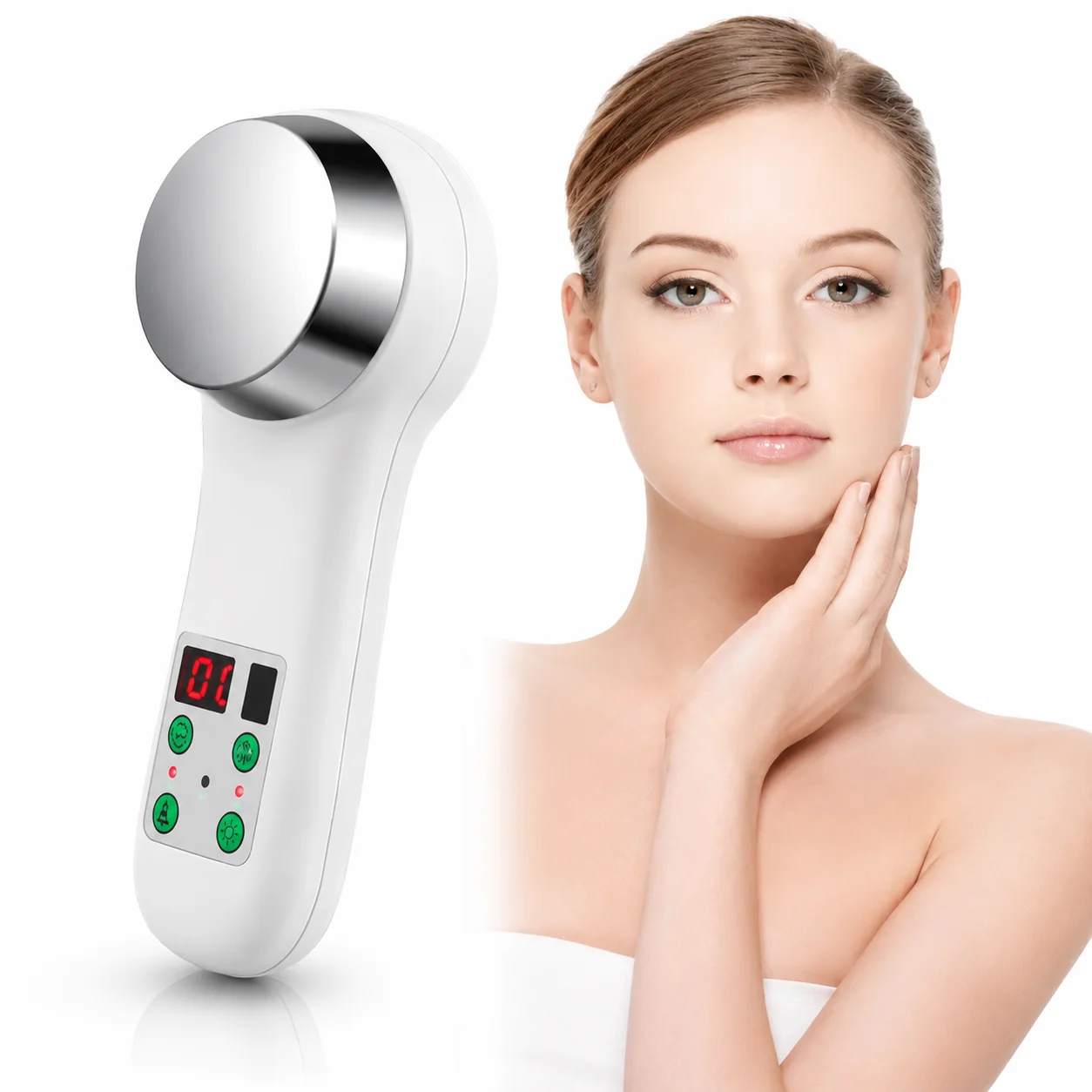 Home Use Ultrasonic cavitation Slimming Body Slimming Massager Hand Mini Slimming Machine Beauty Body Equipment