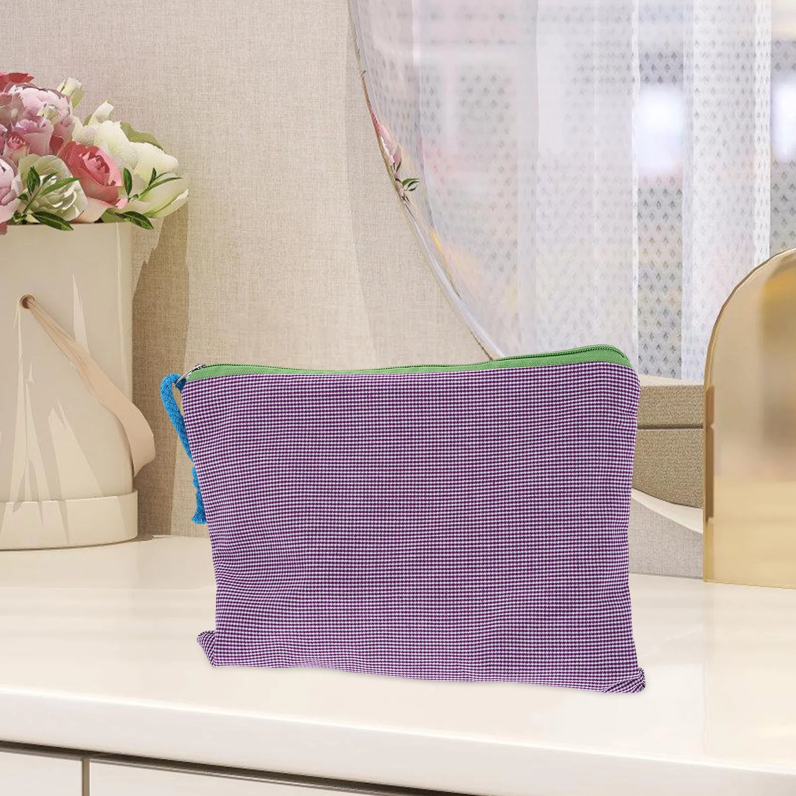 

Portable Bag Zipper Cosmetics Pouch Organizer For Women Travel Toiletry Bag Large Capacity Storage Pouches Outdoor