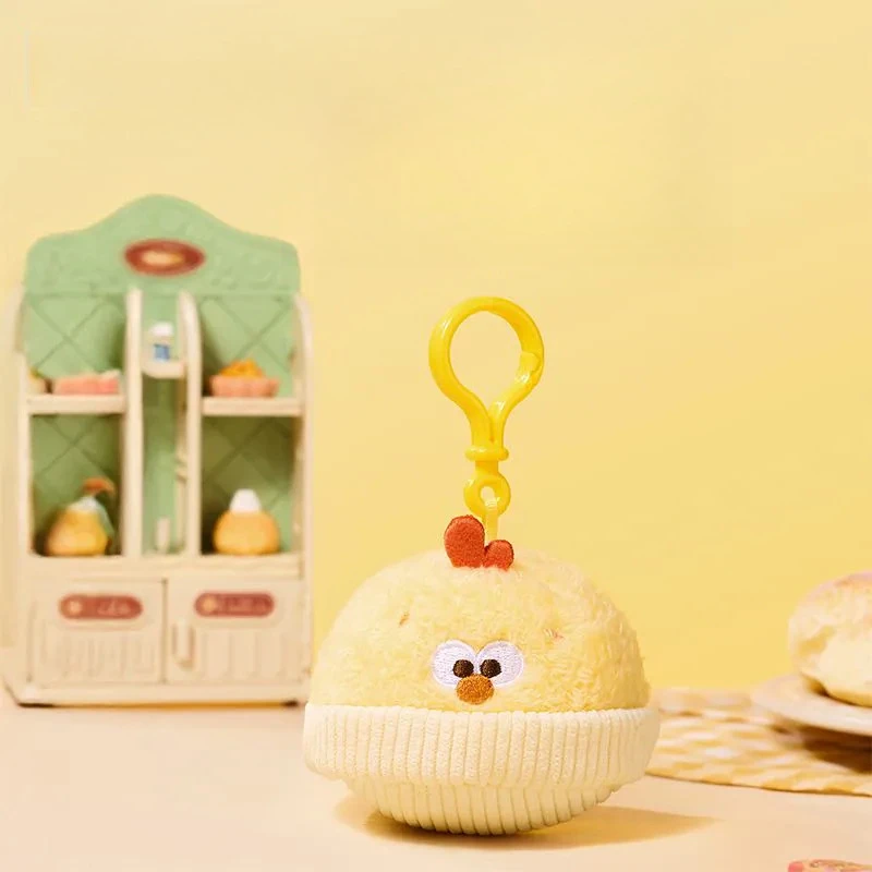 Nieuwe Originele DunDun Kip Pluche Speelgoed Kawaii Creatieve Fruit Pluche Pop Hanger Kussen Kinderen Verjaardag Kerstcadeau
