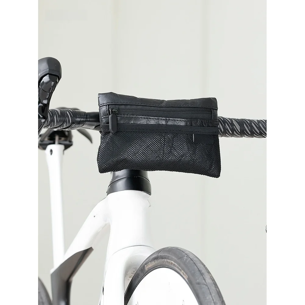 

Bike Handlebar Bag Nylon High-density Polymeric Fabric Cycling Equipment Cycling Front Frame Pannier Bicycle Accessories