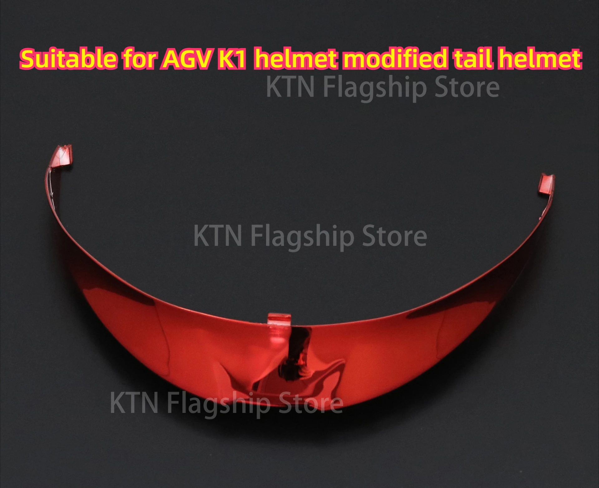 Suitable for AGV K1 helmet modified tail helmet rear spoiler motorcycle tail parts and accessories