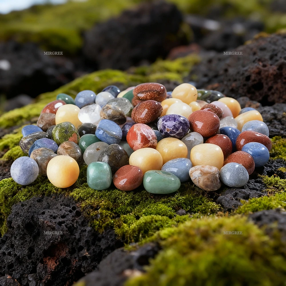 10pcs Natural Hand Polished Mixed Gemstone Set-suitable for Crystal Healing,spiritual Therapy,and Home Decoration Embellishment