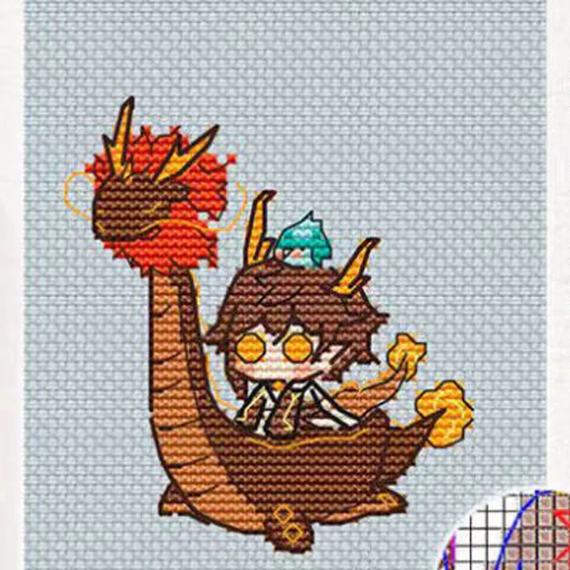 

003 Наборы для вышивки крестом, полный набор для вышивки крестом, набор для вышивки крестом, игла, искусство и ремесло, сделай сам