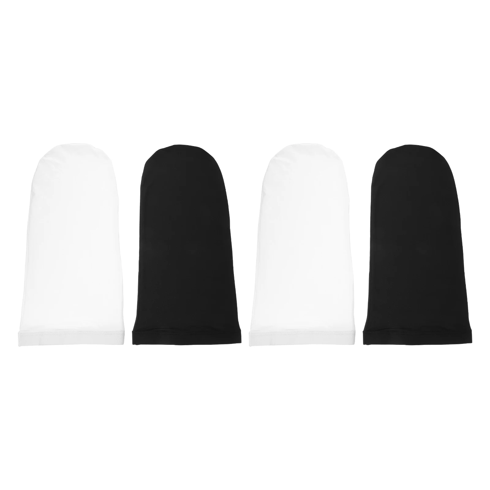 

4Pcs Durable Polyester Turban Hats Long Tail Caps For Hair Protection And Fashionable Matching Outfits