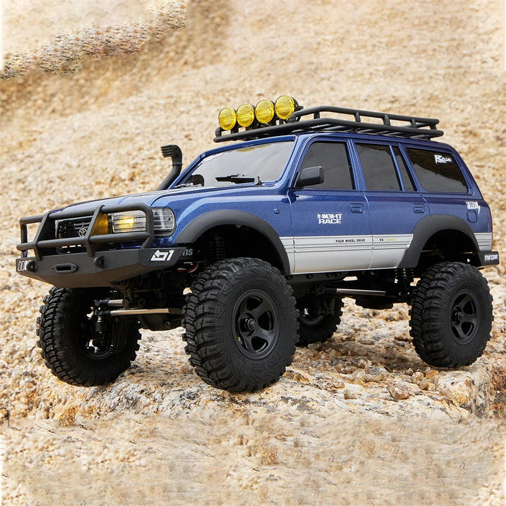 FMS 1:18 FCX18 LC80 RC Truck Toyota Land Cruiser 80 RTR 4WD Rc Car Simulation Climbing Off-Road Vehicle Toy Boy Gifts ﻿