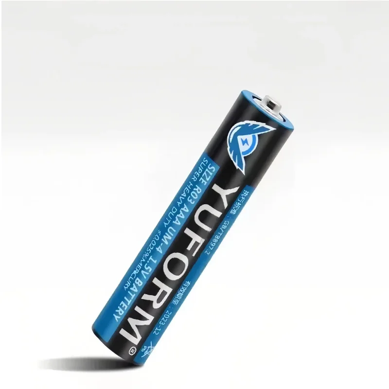 Paquete a granel de baterías de Zinc y carbono AAA de 1,5 V para Control remoto, ratón, juguete, linterna, cámara, a prueba de fugas y potencia duradera