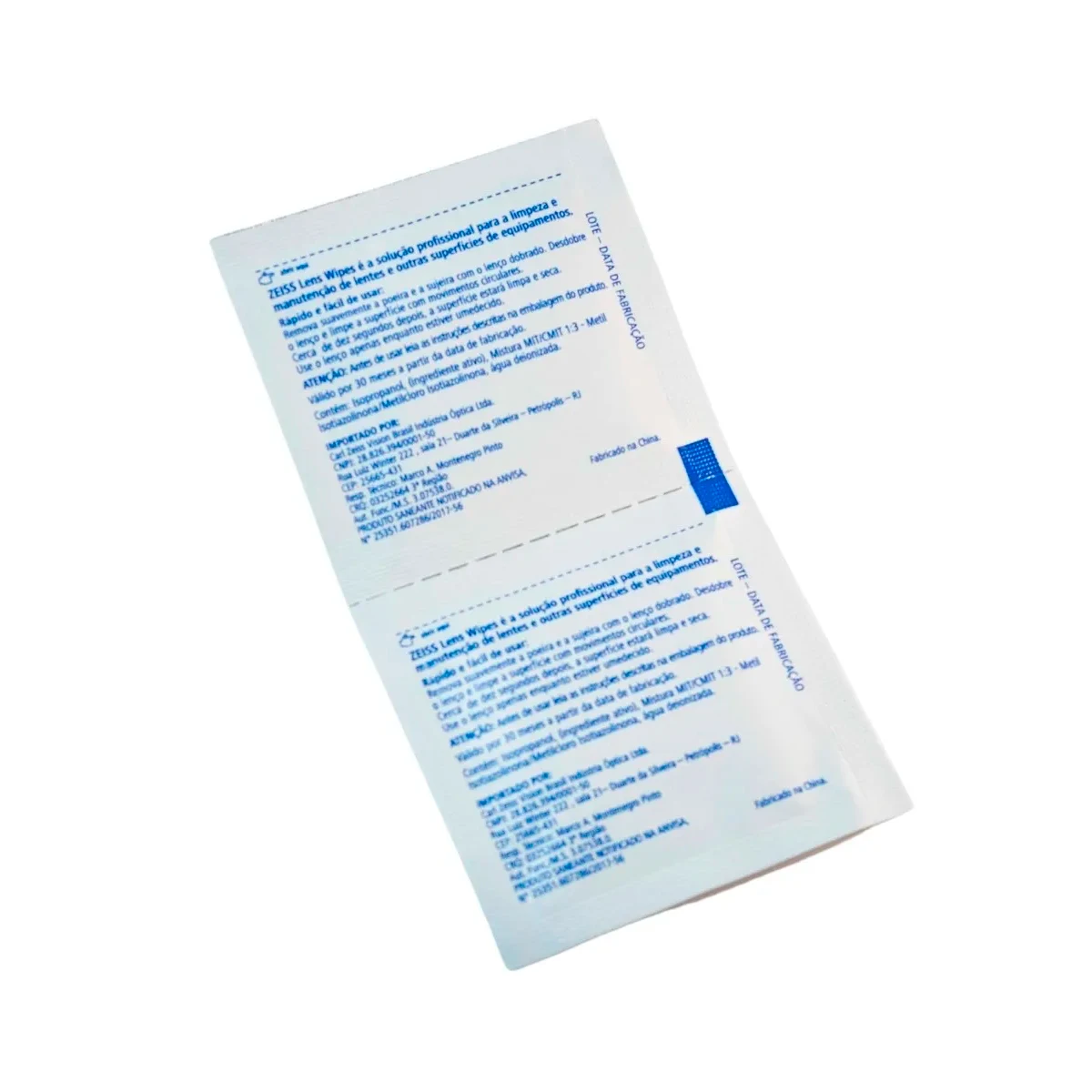 Zeiss Lens and Camera Cleaning Wipes-30 PCs