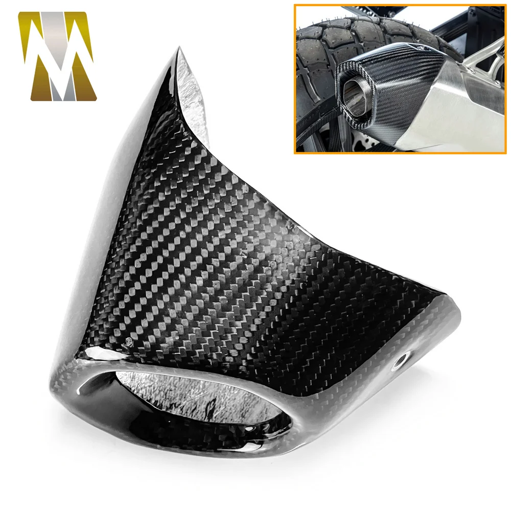 

Real Carbon Fiber Compatible with BMW R 1300 GS R1300 2023 2024 2025 2026 Exhaust Cover Fairing Kit Motorcycle Accessories