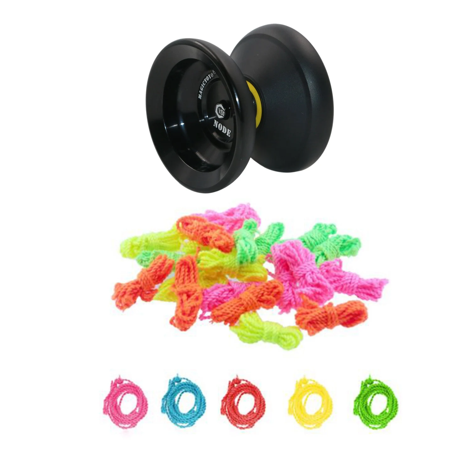 

25 струн для йойо Magicyoyo, 100% полиэстер, разные цвета и 1 комплект, Magicyoyo Y01 Yoyos Node Pro, неотзывчивый сплав йо-йо-йо-[A68T]