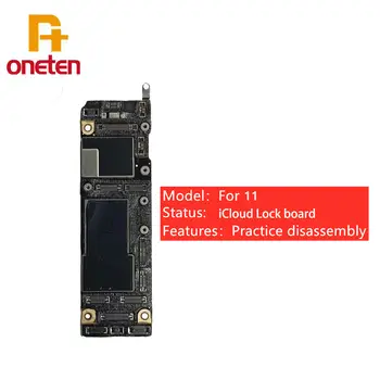 Základní deska s uzamčeným iCloud ID pro iPhone 11 Pro MAX 64G 128G 256G 1SIM 2SIM Výměnný procesor pro cvičnou logickou desku Kompletní základní deska 10 nejlepší prodej Základní deska iPhonu 11 Pro Max odemčená - №7