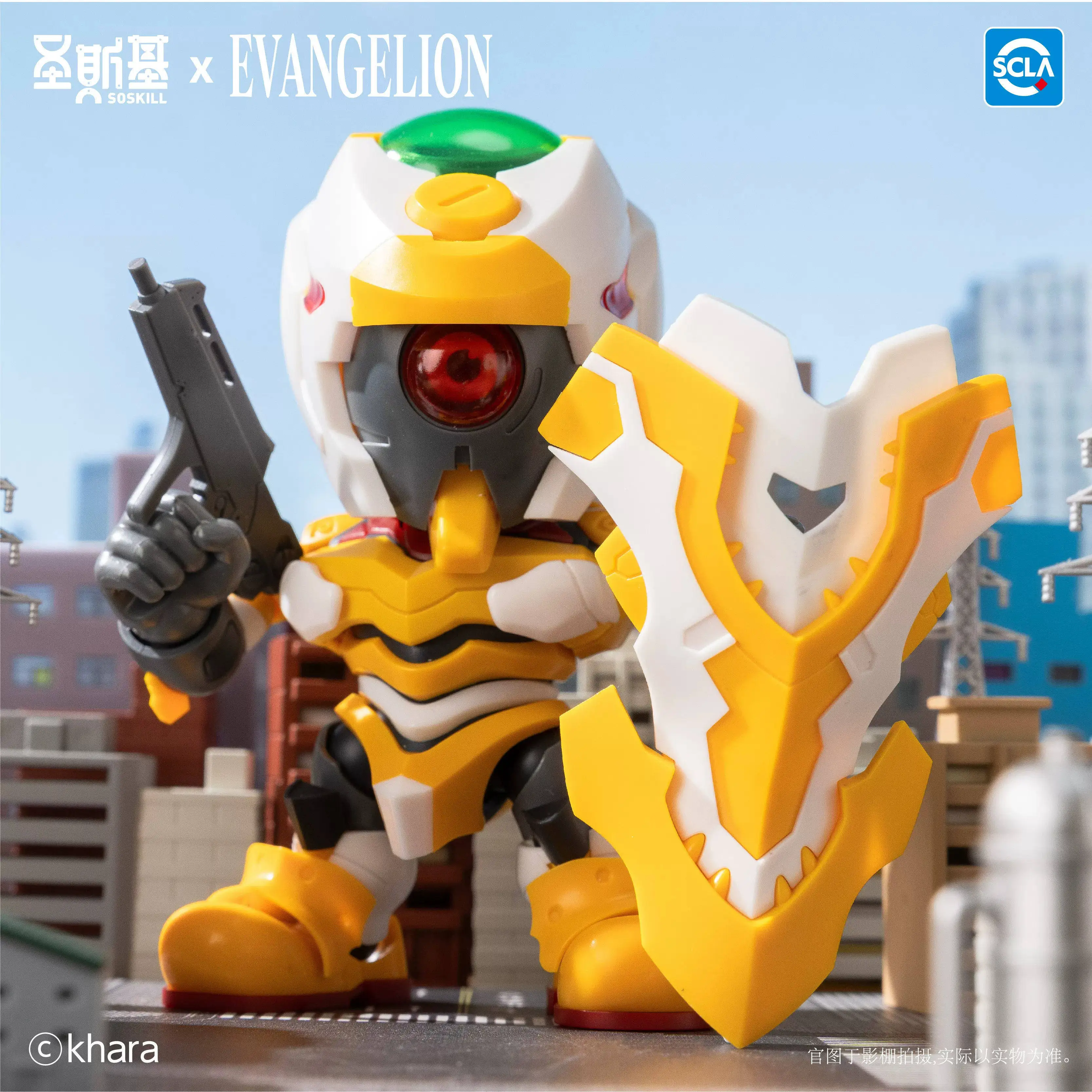 In Stock Original Soskill Eva Blind Box Neon Genesis Evangelion