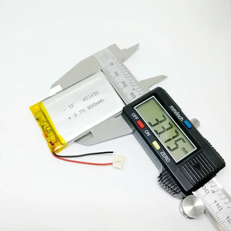 جديد 453450   بطارية مسجل Li Feng Trans D600 3.7 فولت مدمجة D640SHD D610S D600SA جيدة