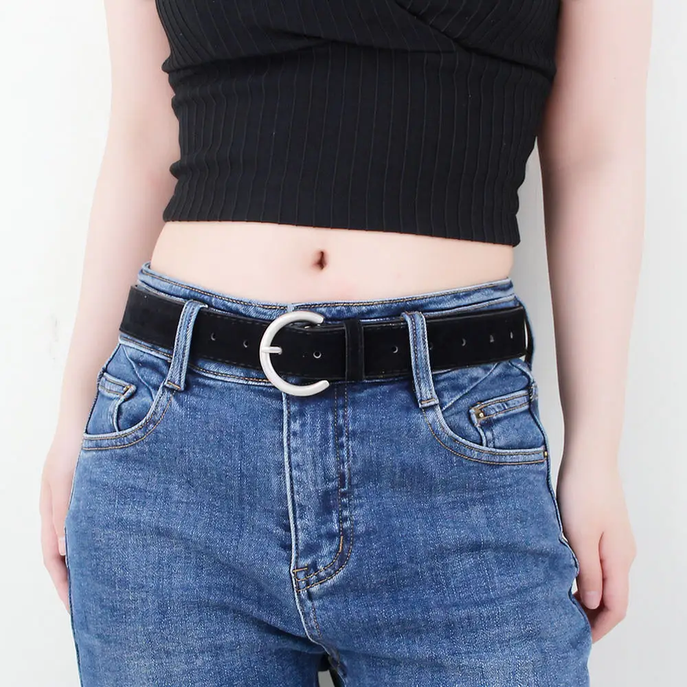 Classic Suede Wide Waist Belt For Women Vintage Brown Corset Strap Fashion Decorative Accessory For Dress Jeans Wear