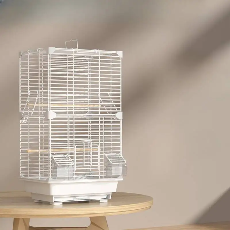 

Myna Aviary Bird Cage Rabbit Speciality Metal Parrot Portable Bird Cage Carrier Habitat Oiseaux Accessoires Pet Products RR50BC