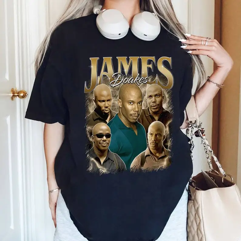 Camiseta de película James Doakes Dexter, camiseta bootleg vintage de James Doakes, camiseta de película Retro Dexter, programa de televisión Dexter