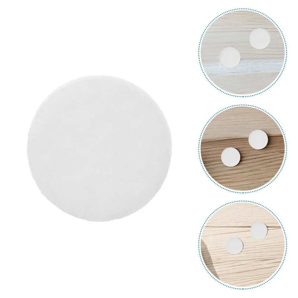

100Pcs Cotton Essential Oil Diffuser Pads 20mm Round Replaceable Aroma Pads for Aromatherapy Necklace Bracelet Car Vent