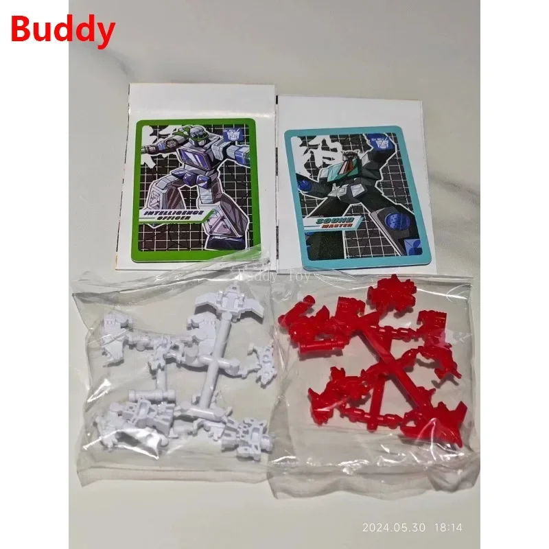 Auf Lager DR.WU Transformation DW-E02D&DW-E16D DW-E02M&DW-E16M MONITOR SOUND MASTER Soundwave Blaster Set Mini Actionfigur