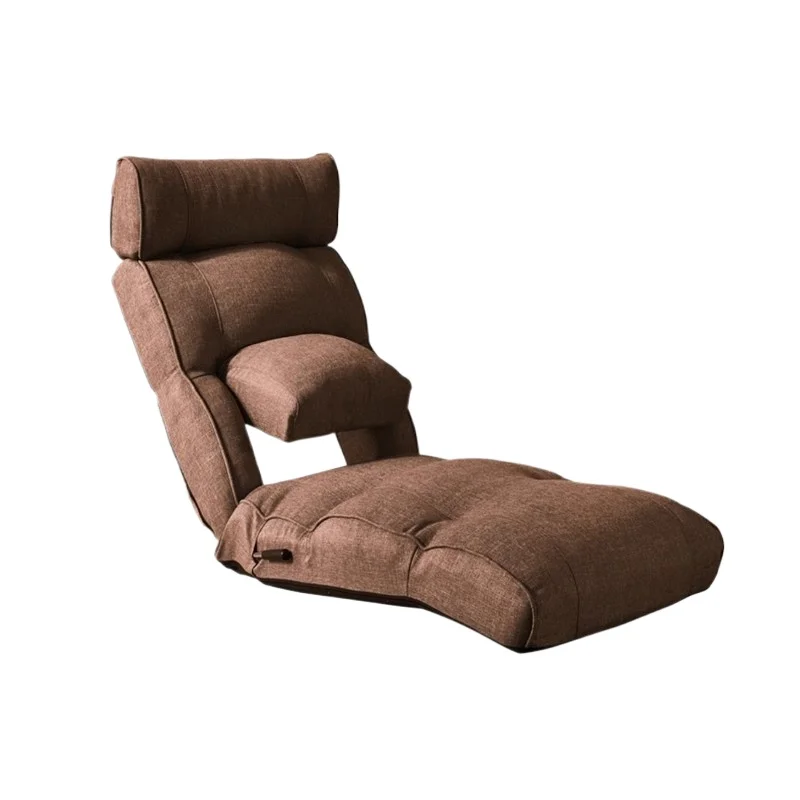 

Lazy sofa single Japanese style, master bedroom recliner balcony, multi-functional bed reading back chair