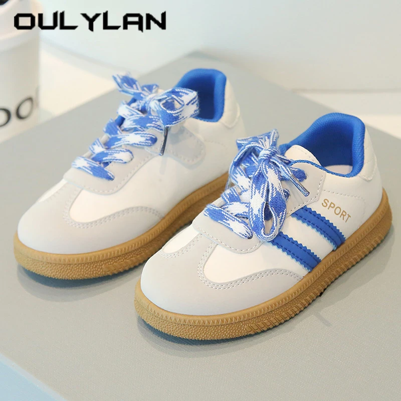 

Kids Indoor Play Sneakers Lightweight Ergonomic Shoes Child Kid Anti Collision Shock Absorption Children Park Walking Sportshoe
