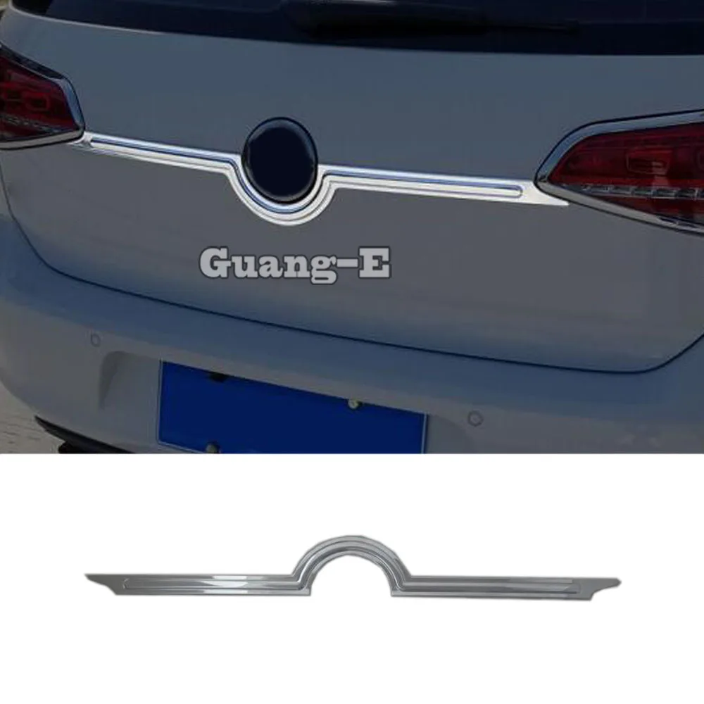 

Верхняя накладка задней двери автомобиля для VW Volkswagen Golf7 Golf 7 2014 2015 2016 2017 2018 2019 Аксессуары Украшение багажника задней двери