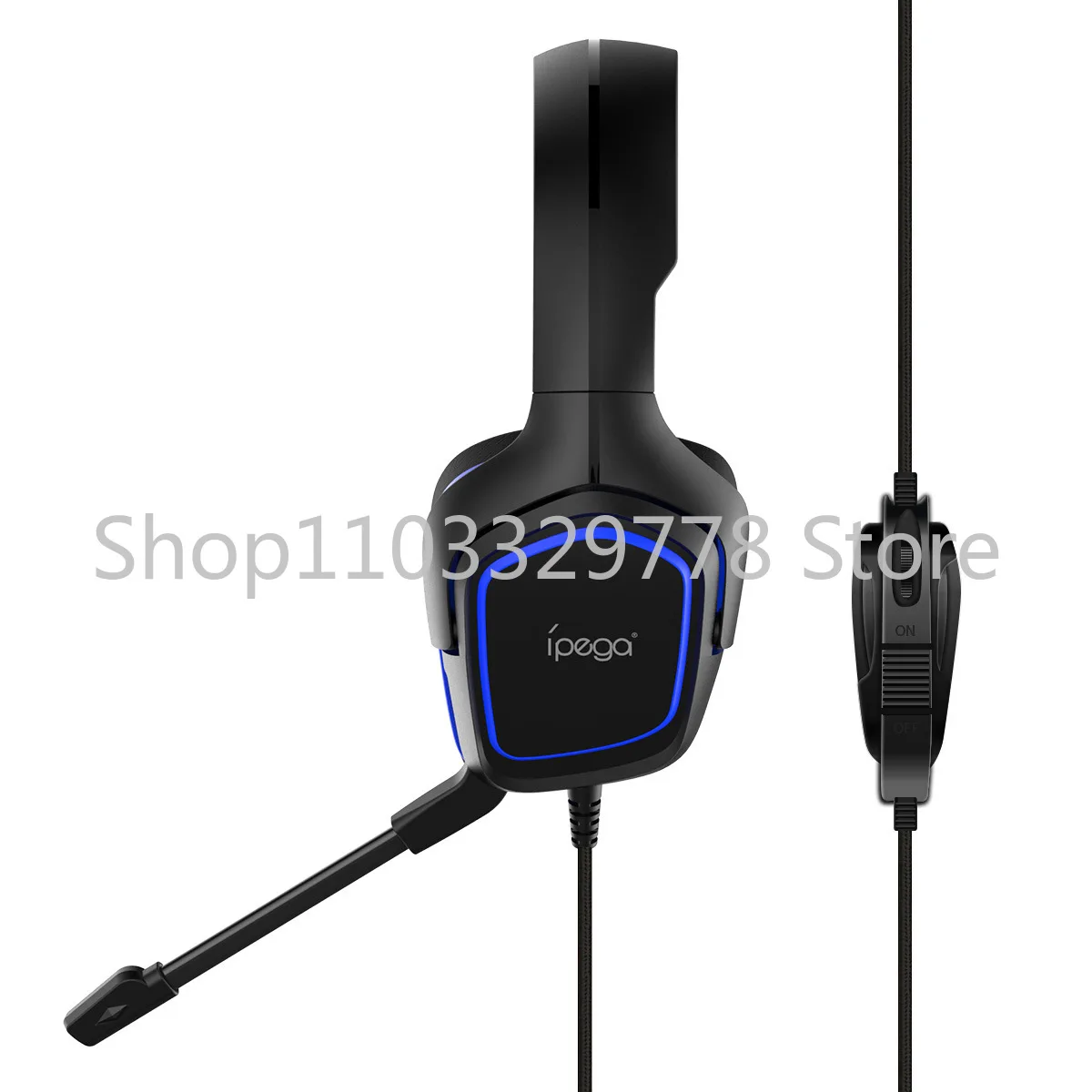 SwitchLite/PS4/Computer/Mobile Phone Headset with Microphone Gaming Headset Professional Noise Reduction Auditory Discrimination