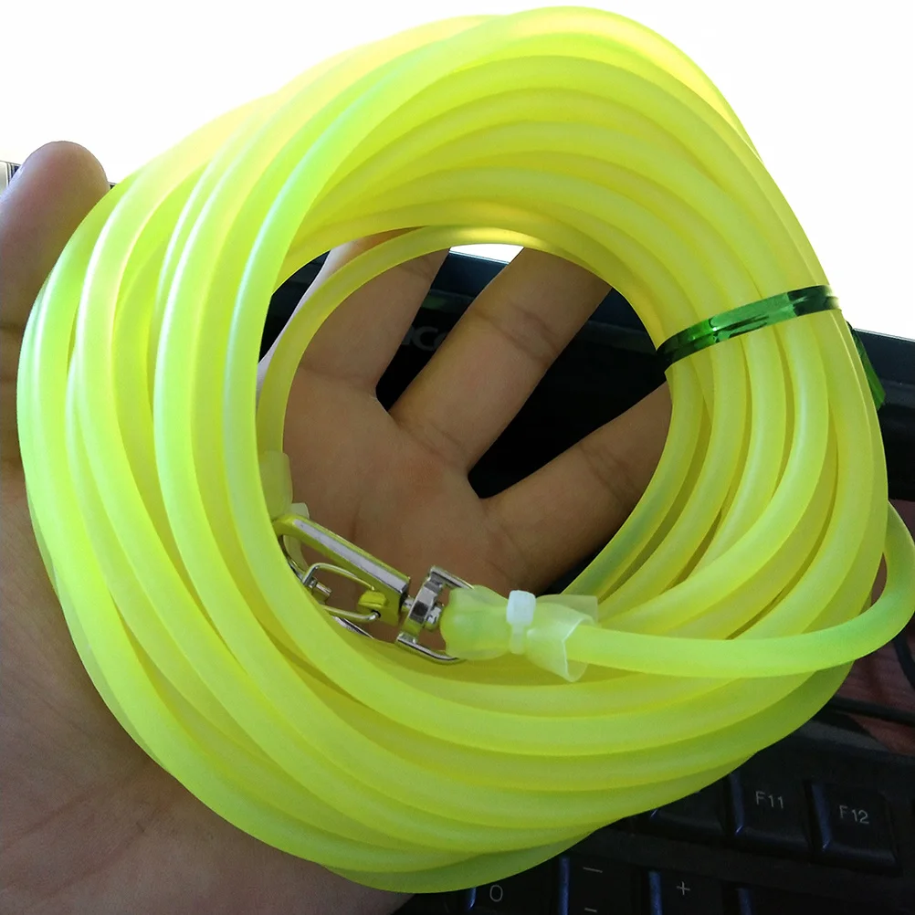 

10m Anti-Lost Fishing Rod Elastic Rubber Rope Retractable Lanyard Outdoor Security Gear Rubber Fishing Lanyard