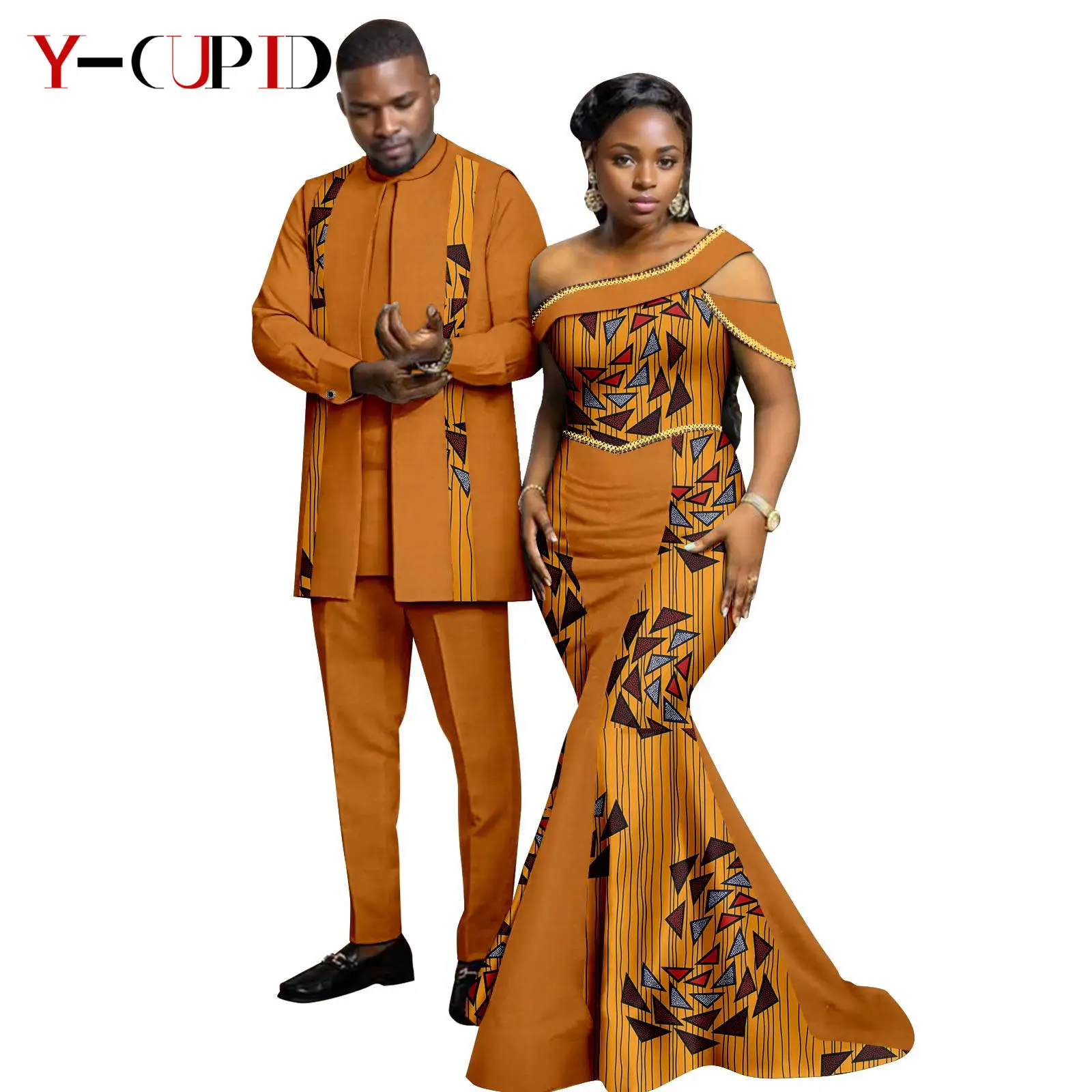 Рисунок 2 - Женские платья с Африканским принтом русалки