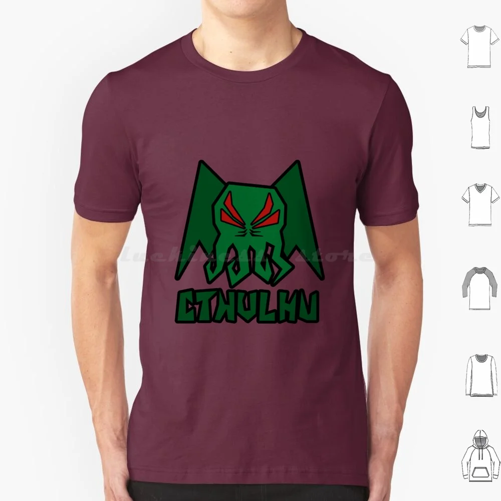 C'thulhu Trademark T Shirt 6xl Cotton Cool Tee Cthulhu Tattoo Mark Style Deep Primal Myth God Ancient Football Equipment Chaos