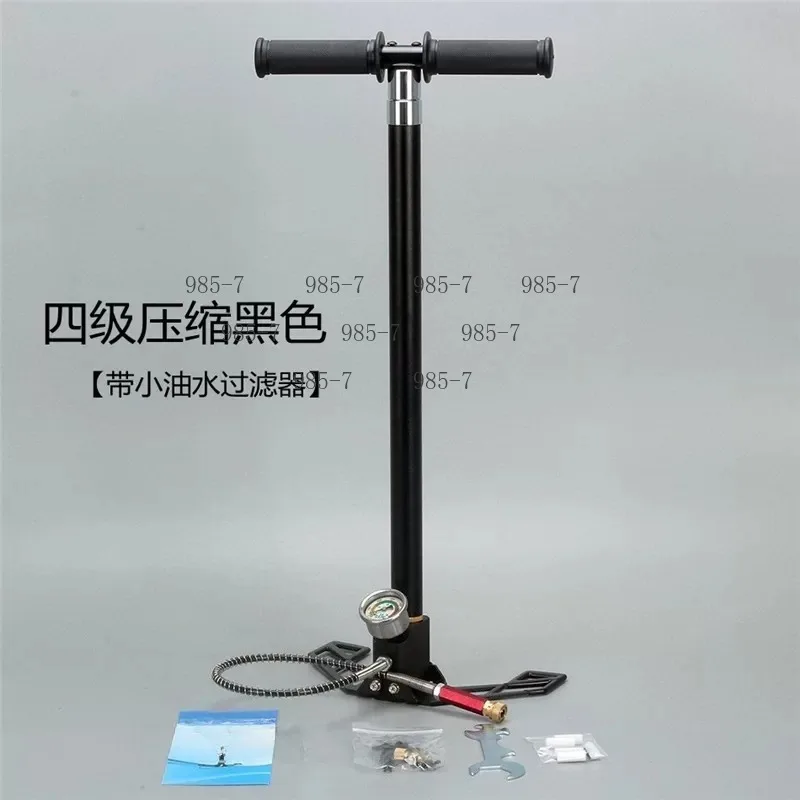 Genuine 4-Stage High Pressure Air Pump, 30MPa to 40MPa for Tire & Cylinder Inflation
