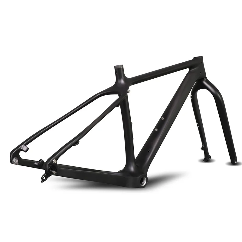 27.5er Carbon Fat Bike Frame Snow Bicycle Frame rear space 197mm Axle 27.5*4.8 tires Carbon Fork Included