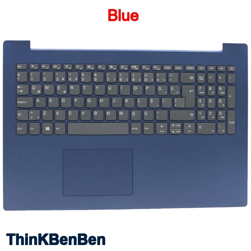 

Blue Upper Case Palmrest Shell Cover Keyboard For Lenovo Ideapad 330 15 15ARR 15ICN 5CB0R26519 5CB0R26475 5CB0R26463 5CB0R26514