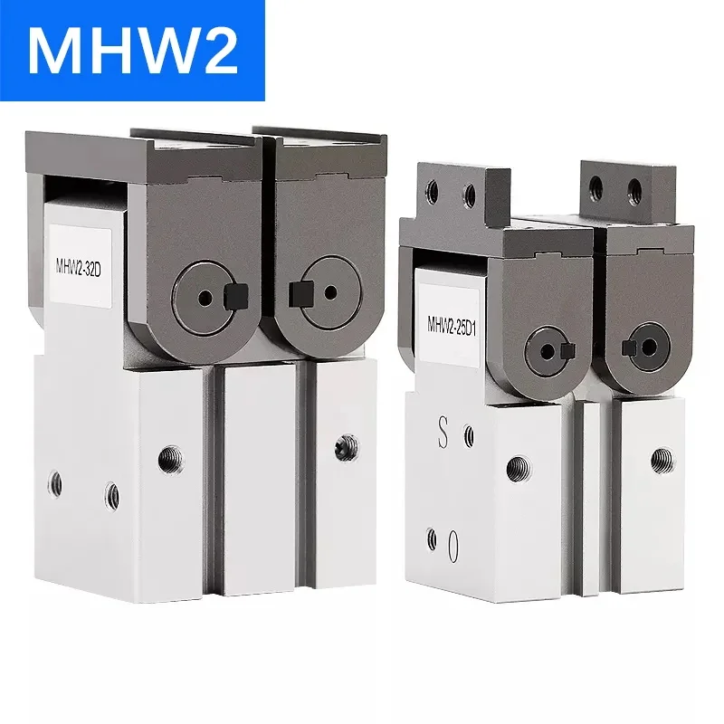 

MHW2 Air Gripper Pneumatic Finger 180° Angular Type Rack Pinion Type Air CylinderMHW2-20D/D1 MHW2-25D/D1 MHW2-25D MHW2-32D/D1