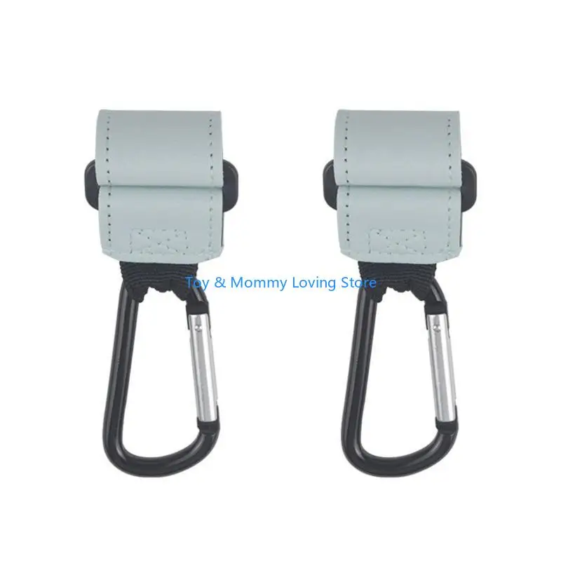 Y1QF Stroller Hooks Pushchair Hook Upgrade Pram Carabiner Hook for Hanging Bag Purse Universal Stroller Accessories