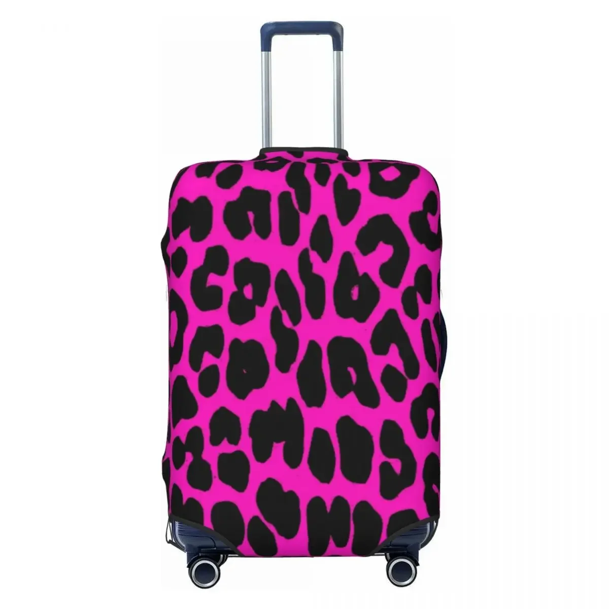 Leopard Pattern Suitcase Cover Holiday Animal Skin Strectch Luggage Accesories Travel Protector