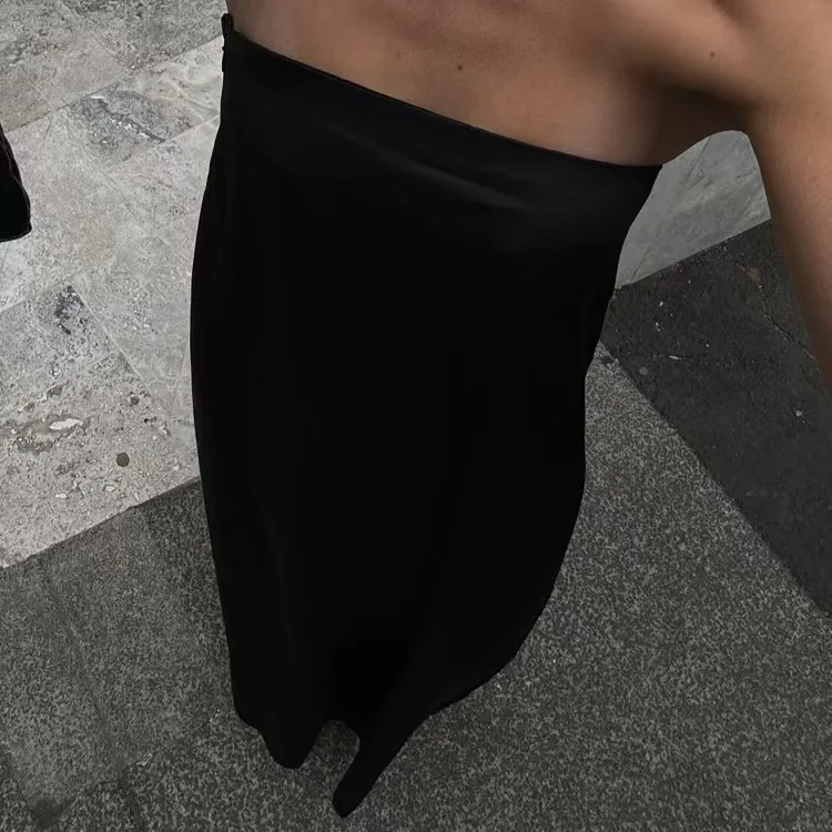 Faionable مثير Strapl Bal Dr ارتفاع الخصر ألف خط تنورة طويلة ثوب مسائي الملابس النسائية لباس غير رسمي لا العلامة التجارية