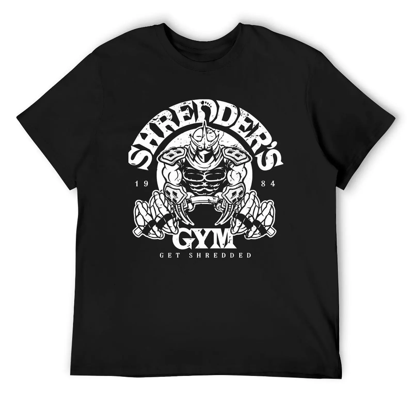 Shredder&x27;s Gym T-Shirt vintage clothes anime figures mens tall t shirts