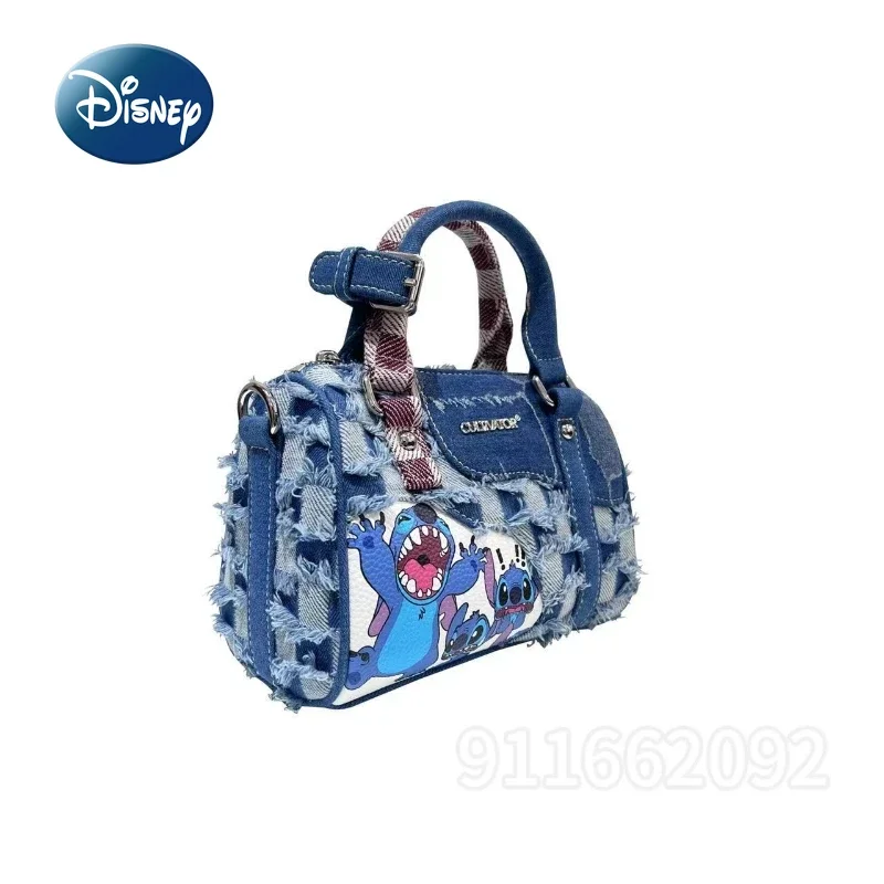 Disney Stitch New Mini Handbag Cartoon Women's Shoulder Bag Personality Fashion Mini Women's Shoulder Messenger Bag High Quality