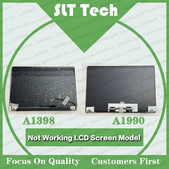 A2337 A1398 Not Working LCD Screen Model A2338 A1990 Display With Touch Digitizer Full Assembly Frame Replacement Part