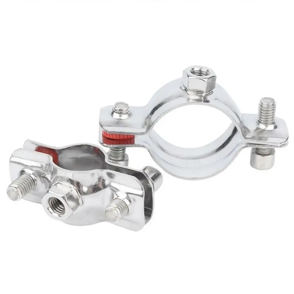 1Pcs OD 8-325mm Stainless Steel Pipe Bracket M8 Nut U-Shaped Pipe Support Bracket Fixed Support 304 Stainless Steel Pipe Clamp