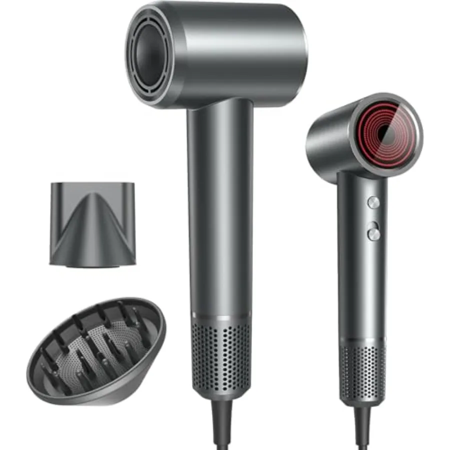 Professional Ionic Hair Dryer for Home Salon Travel: Fast Drying, High Speed, Constant Temperature Hair Care Without Damage, In